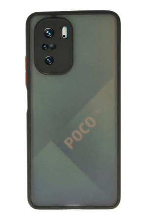 Uray store Xiaomi Poco F3 Kılıf Montreal Silikon Kapak - Siyah
