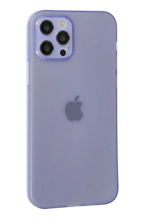 Uray store Apple iPhone 12 Pro Max Kılıf Puma Silikon - Mor