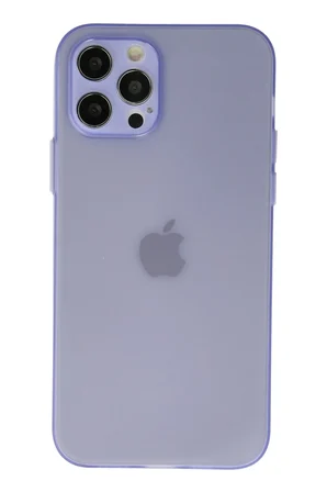 Uray store Apple iPhone 12 Pro Max Kılıf Puma Silikon - Mor