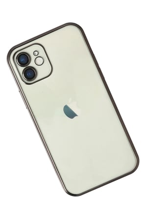 Uray store Apple iPhone 11 Kılıf Razer Lensli Silikon - Siyah