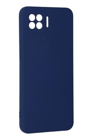 Uray store Oppo A73 Kılıf Nano içi Kadife Silikon - Lacivert