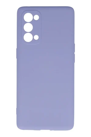 Uray store Oppo Reno 5 Pro Kılıf Nano içi Kadife Silikon - Lila
