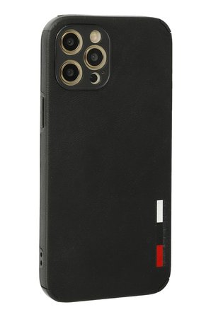 Uray store Apple iPhone 12 Pro Kılıf Loop Deri Silikon - Siyah
