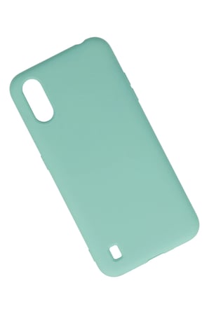 Uray store Samsung Galaxy A01 Kılıf Nano içi Kadife Silikon - Turkuaz