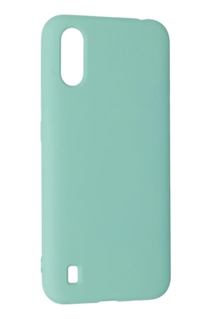 Uray store Samsung Galaxy A01 Kılıf Nano içi Kadife Silikon - Turkuaz