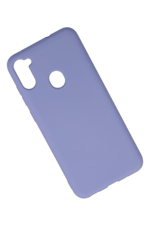 Uray store Samsung Galaxy A11 Kılıf Nano içi Kadife Silikon - Lila