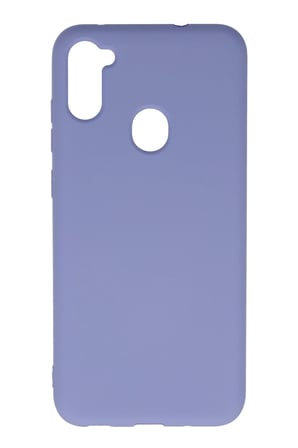 Uray store Samsung Galaxy A11 Kılıf Nano içi Kadife Silikon - Lila