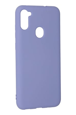 Uray store Samsung Galaxy A11 Kılıf Nano içi Kadife Silikon - Lila