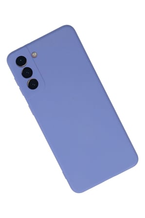 Uray store Samsung Galaxy S21 Plus Kılıf Nano içi Kadife Silikon - Lila