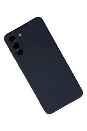 Uray store Samsung Galaxy S21 Plus Kılıf Nano içi Kadife Silikon - Lacivert