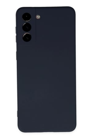 Uray store Samsung Galaxy S21 Plus Kılıf Nano içi Kadife Silikon - Lacivert