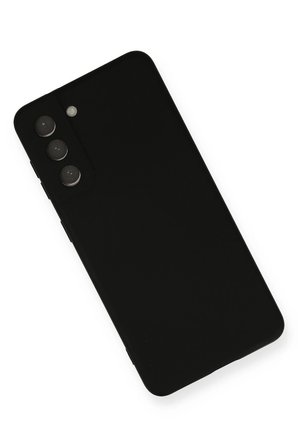 Uray store Samsung Galaxy S21 FE Kılıf Nano içi Kadife Silikon - Siyah