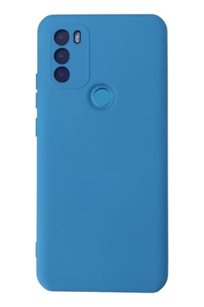 Uray store General Mobile GM 21 Plus Kılıf Nano içi Kadife Silikon - Mavi