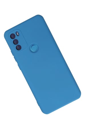 Uray store General Mobile GM 21 Plus Kılıf Nano içi Kadife Silikon - Mavi