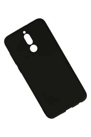 Uray store Huawei Mate 10 Lite Kılıf Nano içi Kadife Silikon - Siyah