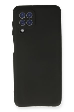 Uray store Samsung Galaxy A22 Kılıf First Silikon - Siyah