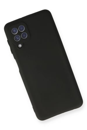 Uray store Samsung Galaxy A22 Kılıf First Silikon - Siyah