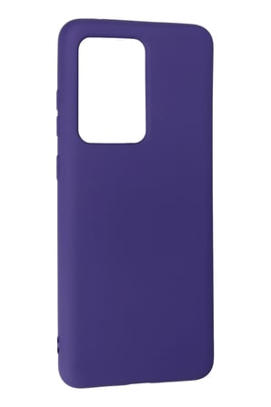 Uray store Samsung Galaxy S20 Ultra Kılıf Nano içi Kadife Silikon - Mor