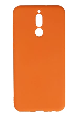 Uray store Huawei Mate 10 Lite Kılıf Nano içi Kadife Silikon - Turuncu
