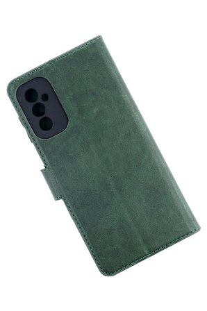 Uray store Samsung Galaxy M52 5G Kılıf Trend S Plus Kapaklı Kılıf - Yeşil