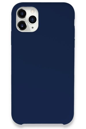 Uray store Apple iPhone 11 Pro Kılıf Lansman Legant Silikon - Lacivert