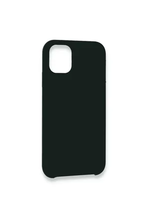 Uray store Apple iPhone 11 Pro Max Kılıf Lansman Legant Silikon - Koyu Yeşil