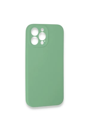 Uray store Apple iPhone 13 Pro Max Kılıf Lansman Legant Silikon - Yeşil