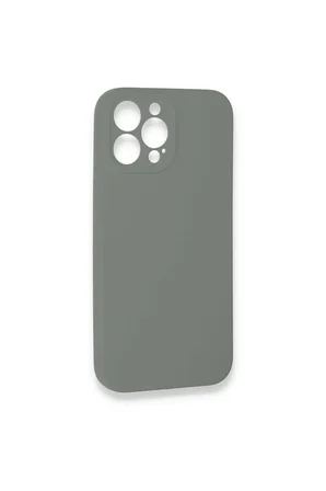 Uray store Apple iPhone 13 Pro Max Kılıf Lansman Legant Silikon - Gri