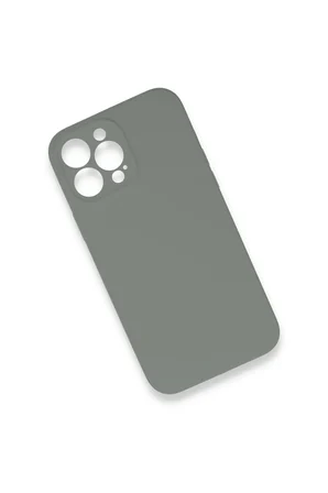 Uray store Apple iPhone 13 Pro Max Kılıf Lansman Legant Silikon - Gri