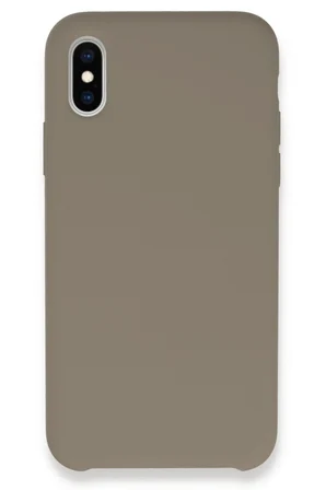 Uray store Apple iPhone XS Max Kılıf Lansman Legant Silikon - Bej