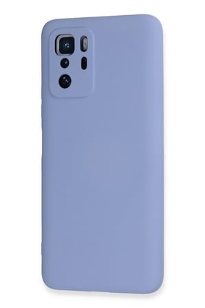 Uray store Xiaomi Poco X3 GT Kılıf Nano içi Kadife Silikon - Lila