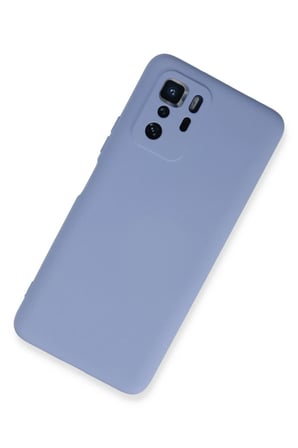 Uray store Xiaomi Poco X3 GT Kılıf Nano içi Kadife Silikon - Lila