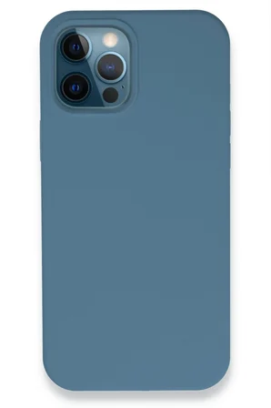 Uray store Apple iPhone 12 Pro Kılıf Lansman Legant Silikon - Açık Mavi