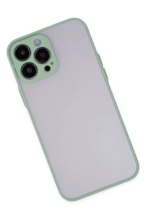 Uray store Apple iPhone 13 Pro Kılıf Montreal Silikon Kapak - Turkuaz
