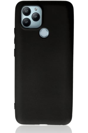 Uray store General Mobile GM 22 Plus Kılıf First Silikon - Siyah