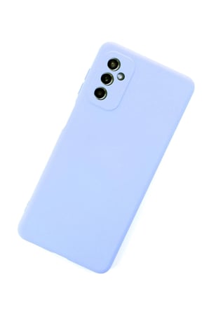 Uray store Samsung Galaxy M52 5G Kılıf Nano içi Kadife Silikon - Lila