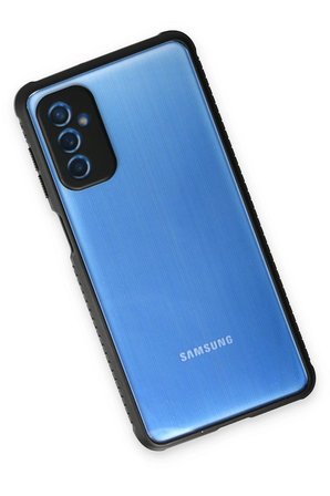 Uray store Samsung Galaxy M52 5G Kılıf Miami Şeffaf Silikon - Siyah