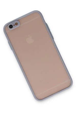 Uray store Apple iPhone 6 Kılıf Montreal Silikon Kapak - Gri