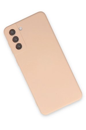 Uray store Samsung Galaxy S21 Plus Kılıf Nano içi Kadife Silikon - Pudra