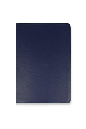 Uray store Samsung Galaxy X200 Tab A8 10.5 Kılıf 360 Tablet Deri Kılıf - Lacivert