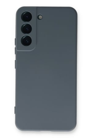 Uray store Samsung Galaxy S22 Plus Kılıf Nano içi Kadife Silikon - Gri