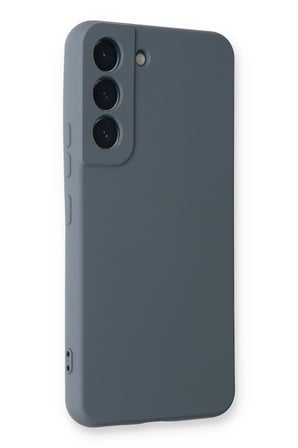 Uray store Samsung Galaxy S22 Plus Kılıf Nano içi Kadife Silikon - Gri