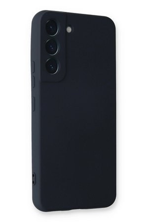 Uray store Samsung Galaxy S22 Plus Kılıf Nano içi Kadife Silikon - Lacivert