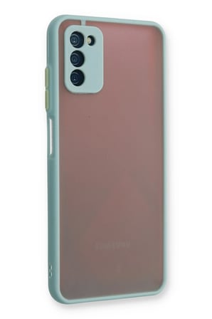 Uray store Samsung Galaxy A03S Kılıf Montreal Silikon Kapak - Turkuaz