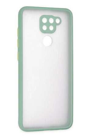 Uray store Xiaomi Redmi Note 9 Kılıf Montreal Silikon Kapak - Turkuaz