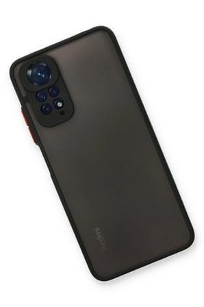 Uray store Xiaomi Redmi Note 11 Kılıf Montreal Silikon Kapak - Siyah