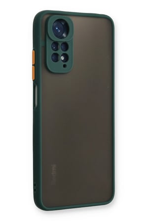 Uray store Xiaomi Redmi Note 11 Pro Kılıf Montreal Silikon Kapak - Yeşil