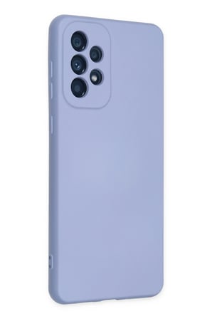 Uray store Samsung Galaxy A23 4G Kılıf Nano içi Kadife Silikon - Lila