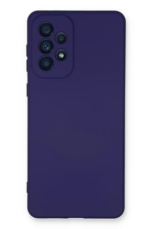 Uray store Samsung Galaxy A33 5G Kılıf Nano içi Kadife Silikon - Mor