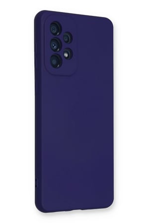 Uray store Samsung Galaxy A33 5G Kılıf Nano içi Kadife Silikon - Mor